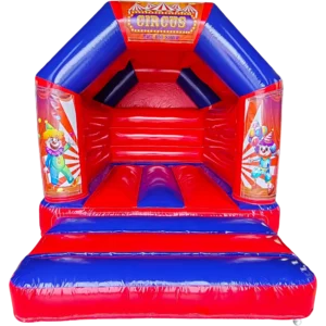 Location château gonflable CIRCUS sans toboggan à Cournon-d’Auvergne (63), proche de Clermont-Ferrand