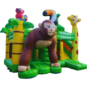 Château gonflable Safari Park à louer à Cournon-d’Auvergne (63) – Jeux Gonflables 63